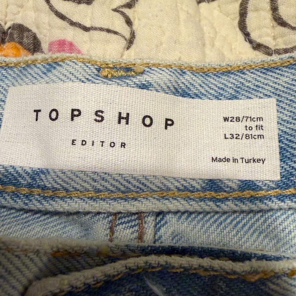 High-Rise, Relaxed Fit, Topshop Jeans
